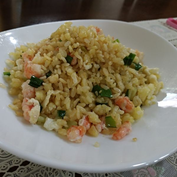 『樂活。食』阿基師蝦仁黃金蛋炒飯 : 亮亮勻一起做