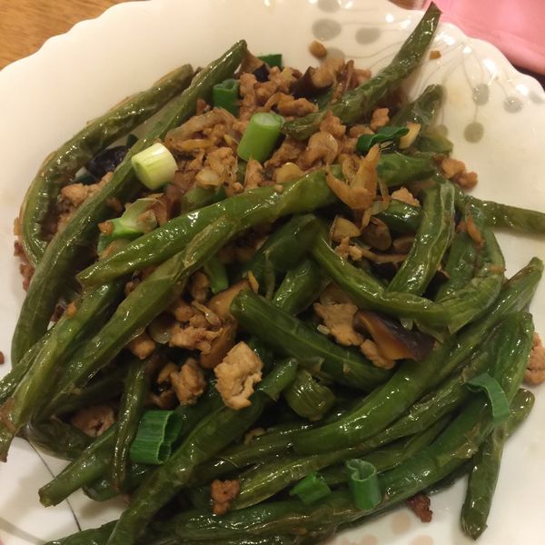 🍒乾煸四季豆🍒：何珮熊 一起做