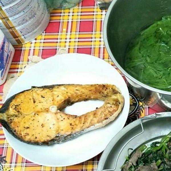 ★鹽麴香烤鮭魚～鮭の塩麹焼き : Olivia一起做