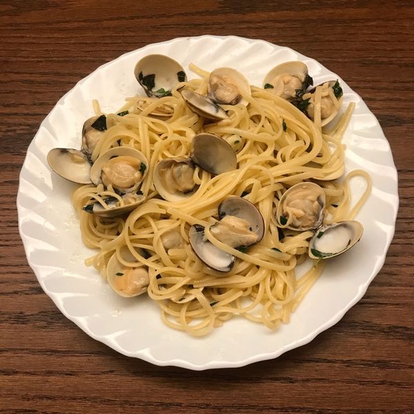 香辣白酒蛤蜊義大利麵：陳思羽 一起做