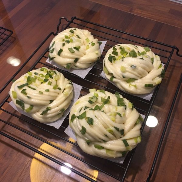 香蔥花捲 : Miffy chaing一起做