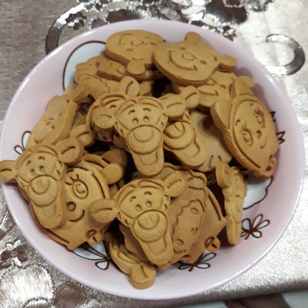卡通壓模餅乾😺 : 游鎧瑄一起做