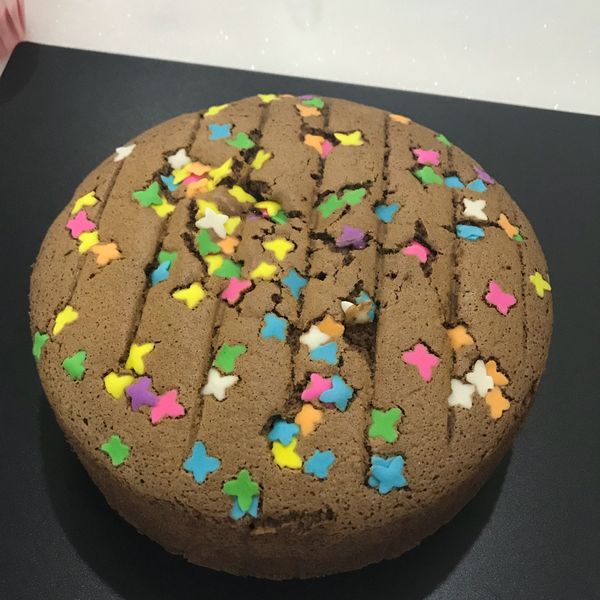 可可古早味蛋糕 : May一起做