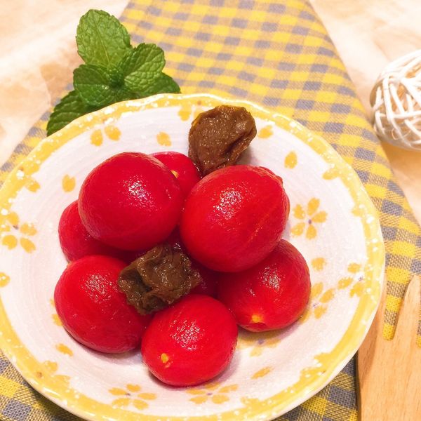 蜜漬蕃茄 : 餐桌上的小食光一起做