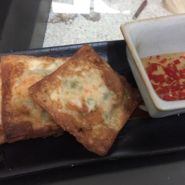 在家也可以自己做的月亮蝦餅：Chien-chien Yang 一起做