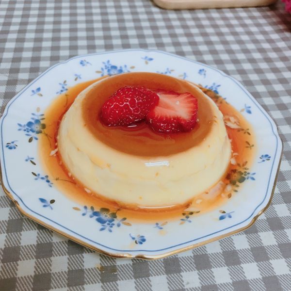 電鍋-蒸雞蛋布丁：Phoebe 一起做