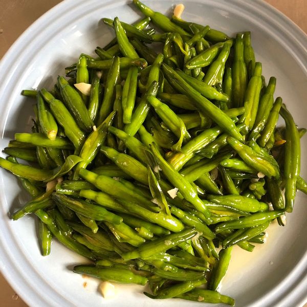 鮮炒金針花 : 蔡家科一起做