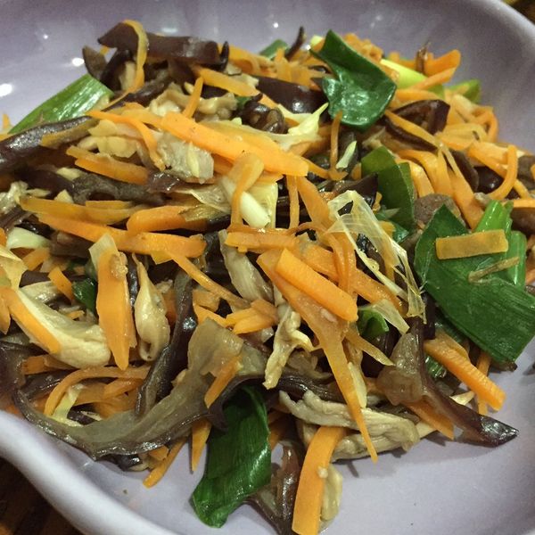 肉絲炒三絲：Aileen Chou 一起做