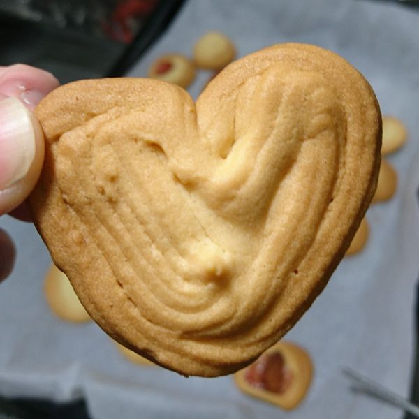 奶油擠花酥餅 : 郭炫吟一起做