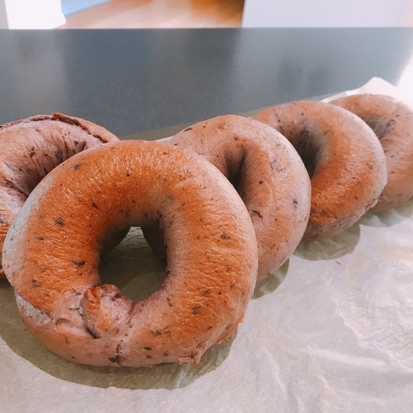 藍莓貝果 （共6個） ～附『實作影片』～ : Rita Lin一起做