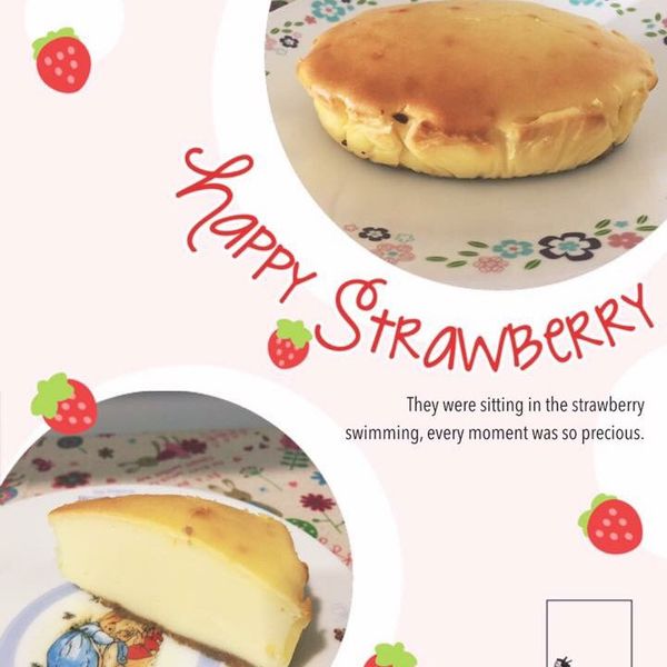 紐約重乳酪蛋糕佐覆盆子淋醬 水波爐烘烤：Queenie Ho 一起做