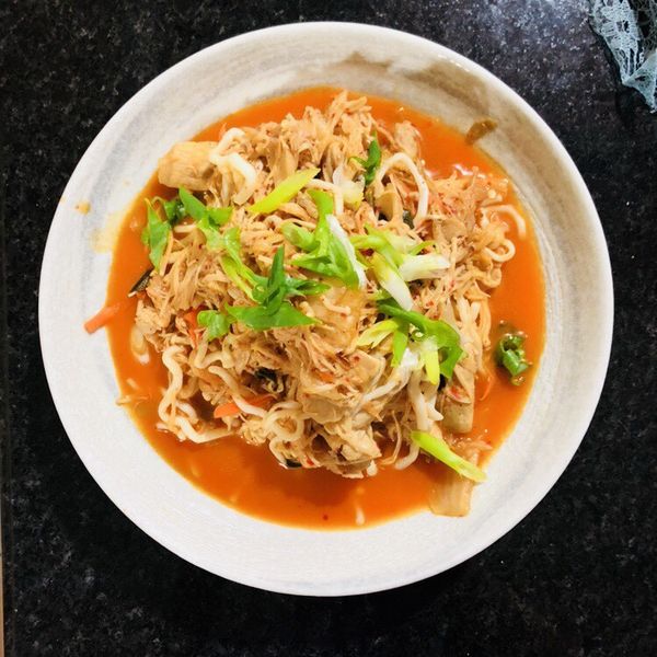 簡單的美味 - 韓式泡菜豬肉寬粉：Wu Pei-Hsuan 一起做