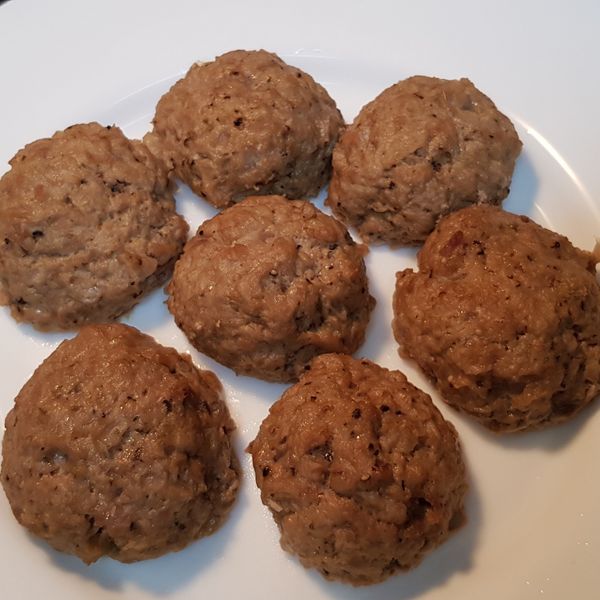 義大利牛肉丸子 Italian beef meatballs : 兩大兩小一起做