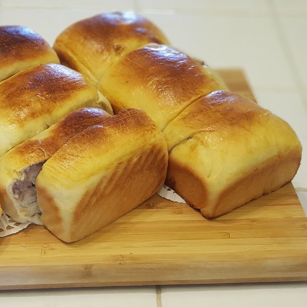 雞蛋鮮奶山形吐司(中種法) : 🍰Elaine kitchen一起做