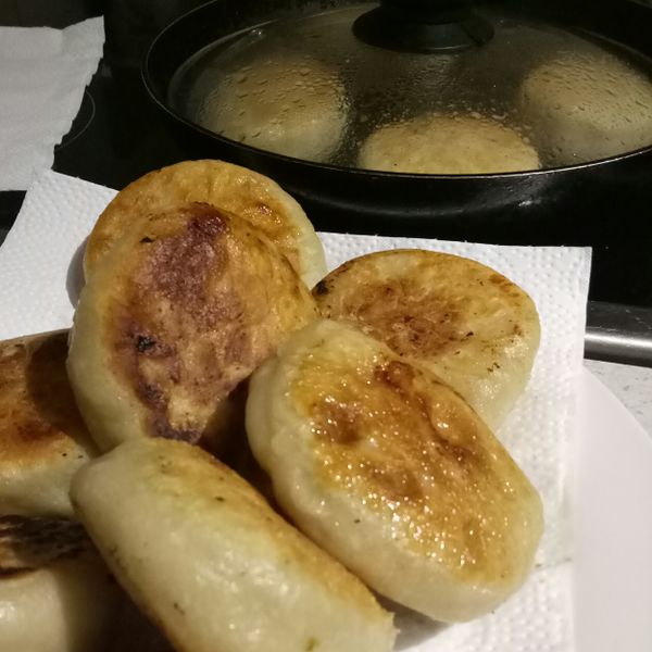 灌湯牛肉餡餅：劉詩吟 一起做