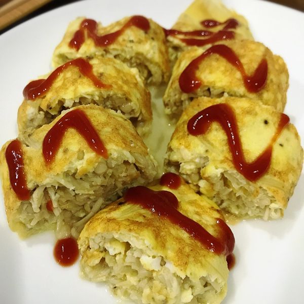 金針菇蛋捲：Doreen Lin 一起做