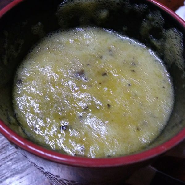 百香果香蕉鳳梨汁 : 芯一起做