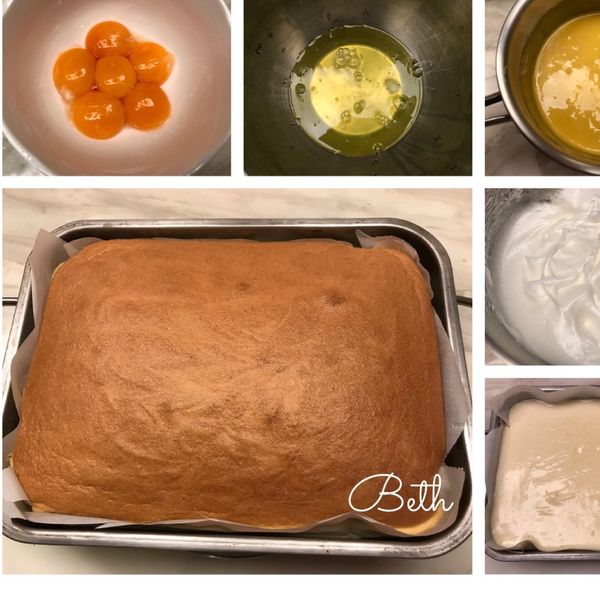 古早味雞蛋糕 : Beth一起做