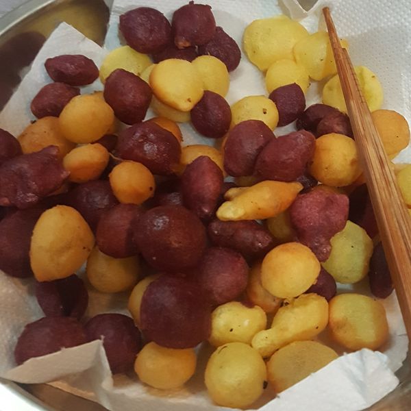 🍠香~Q~酥~脆~地瓜球🍠：朱小瑄 一起做