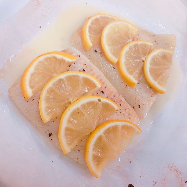 ♥我的手作料理♥  烤紙包魚 : 松本小姐一起做