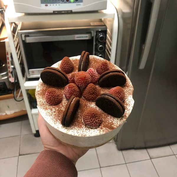 oreo生乳酪蛋糕 : Yeh LU Ning一起做