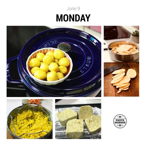 想吃就動手～芋圓&地瓜圓：山君的女兒 一起做