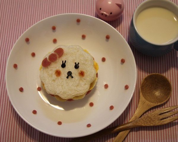 【親子食堂】熊熊三明治♫~♪ : 吳佳諭一起做