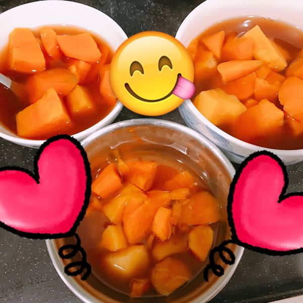 超簡單黑糖薑汁地瓜湯 : Fen Li一起做