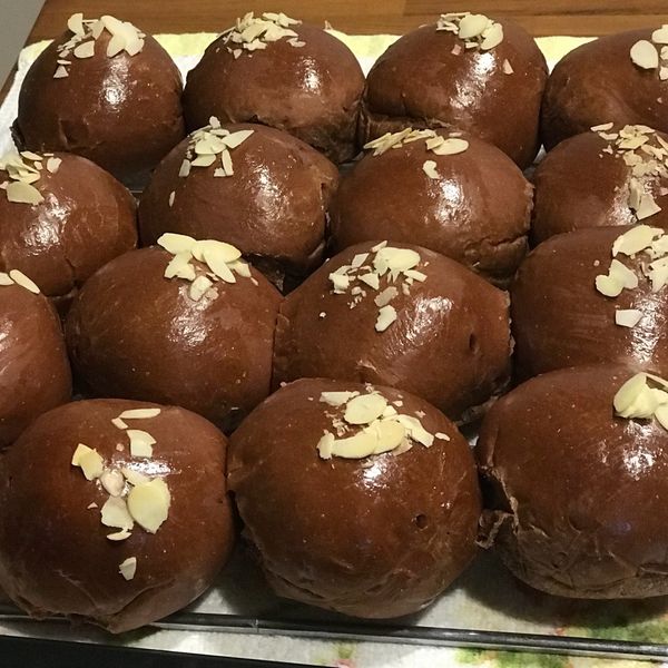 湯種黑眼豆豆麵包(12~15個) : kuan一起做