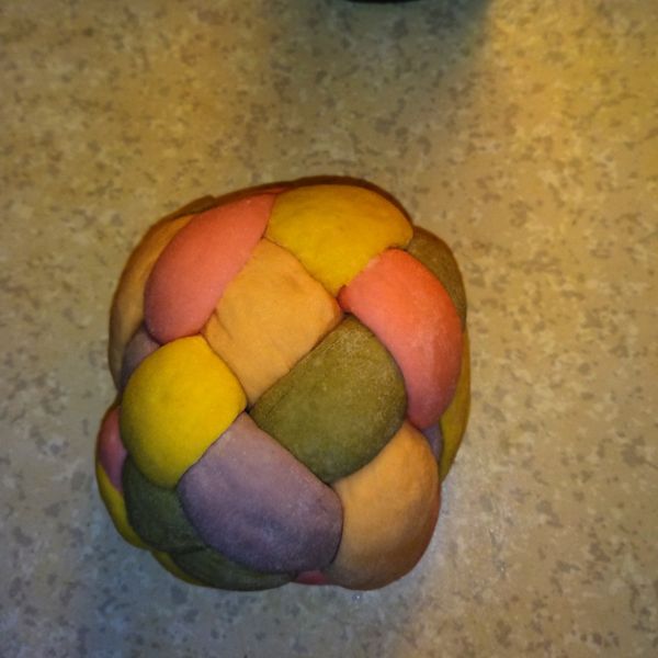 ♥憶柔蔬食♥純天然彩色饅頭~素食：燕居 一起做