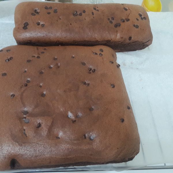 法芙娜可可枕頭蛋糕（燙麵戚風、水浴法）：黃怡端 一起做