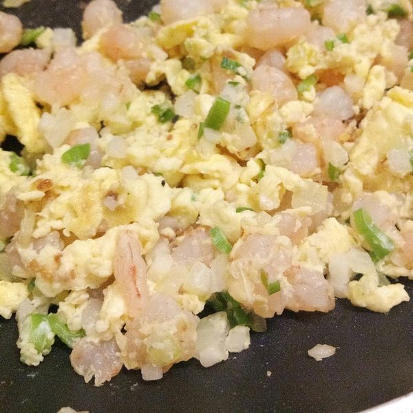 快速蝦仁炒蛋 : 江雅慧一起做