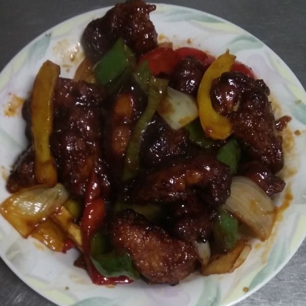 糖醋排骨 : Annie  Wang一起做