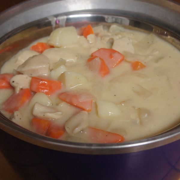 【電鍋簡易】奶油燉鮮蔬【好侍北海道白醬】:愛吃又怕胖 一起做