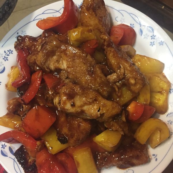 糖醋魚片 : Meng-Jen Lin一起做