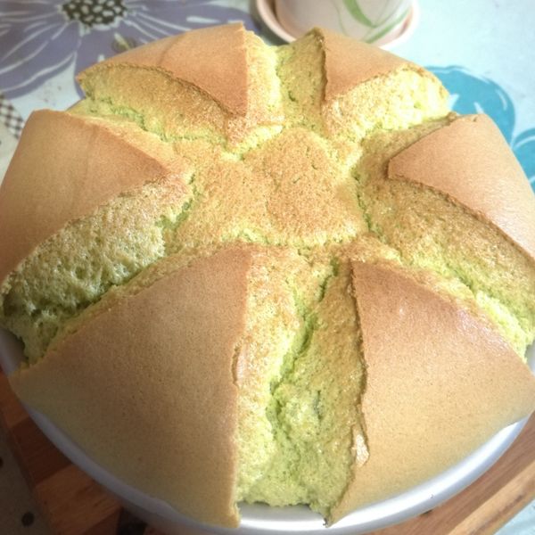香蘭戚風蛋糕(綠蛋糕) : 江妙妙一起做