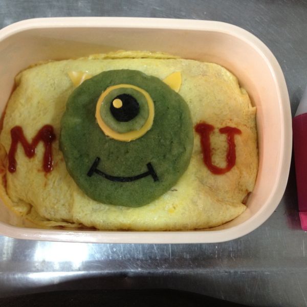 【親子食堂】大眼怪蛋包飯 : 鄧彤瑜一起做