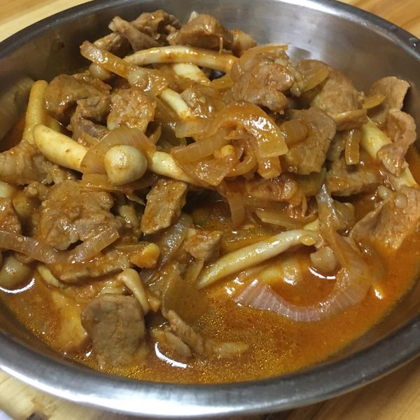 簡易的韓式辣炒豬五花：Glo師奶廚房 一起做