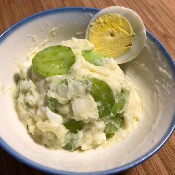 馬鈴薯沙拉：lisa 一起做