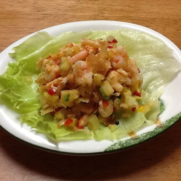 【阿嬌生活廚房】彩椒蝦鬆：Wu-nan Lee 一起做