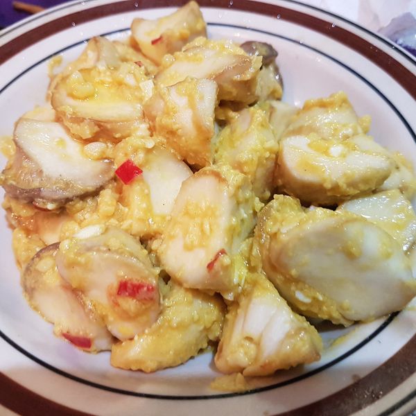 【簡易家常菜】蒜蓉金沙杏鮑菇：Joyce Huang 一起做