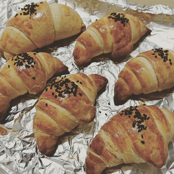 可頌起酥牛角麵包：Joanna Chou 一起做