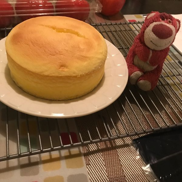 香吉士輕乳酪蛋糕（6吋） : 二熊廚房一起做