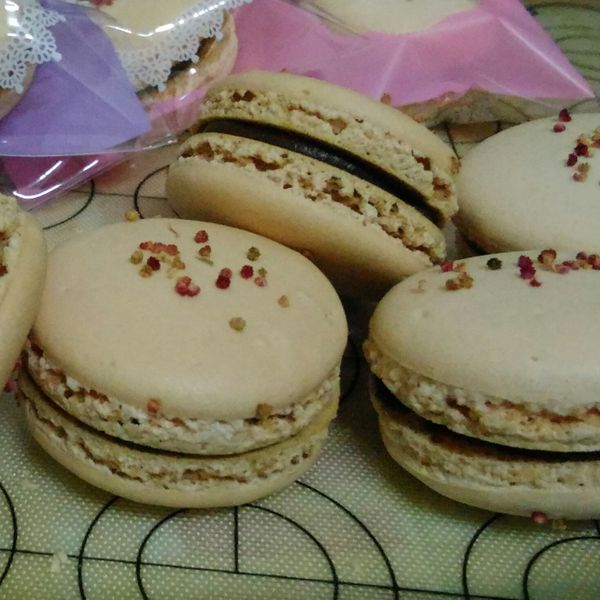 法式馬卡龍（低筋麵粉） : 黃潔一起做