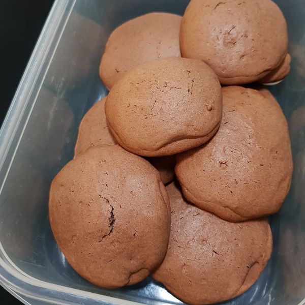 Nutella榛果流心餅乾 【三種材料】:amy 一起做