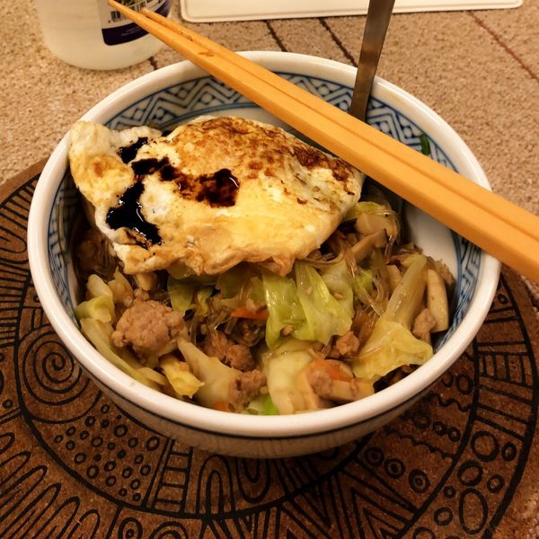 肉末冬粉 : vivini一起做