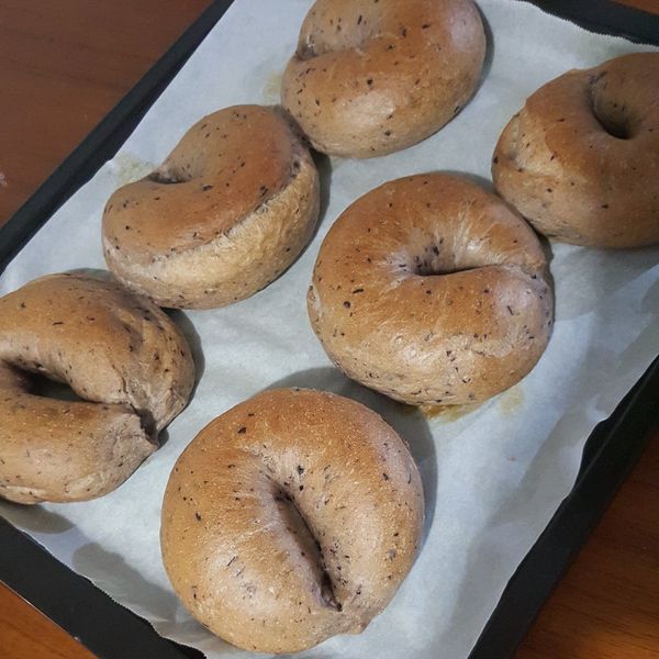 藍莓貝果 : 李心怡一起做