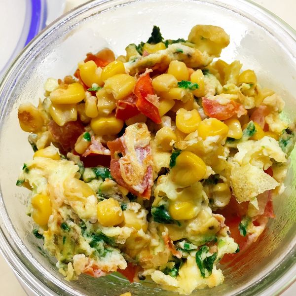 [家常菜]鮮蔬炒蛋(蛋素)：Josephine 一起做