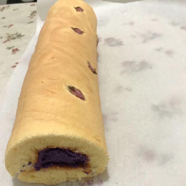 紫薯蛋糕捲：Yuku Tsao 一起做