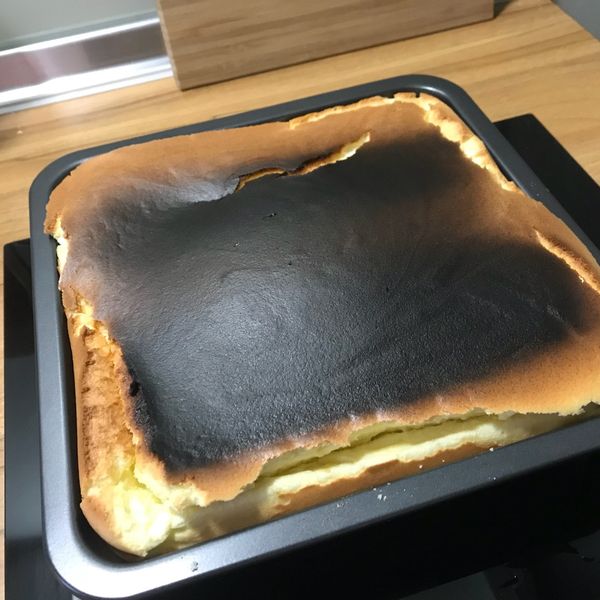 原味戚風蛋糕 : 小猴兒🐒一起做